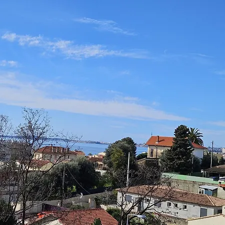 T2 Vue Avec Grande Terrasse & Parking 4 Min - Spiritoffamily06 Διαμέρισμα
